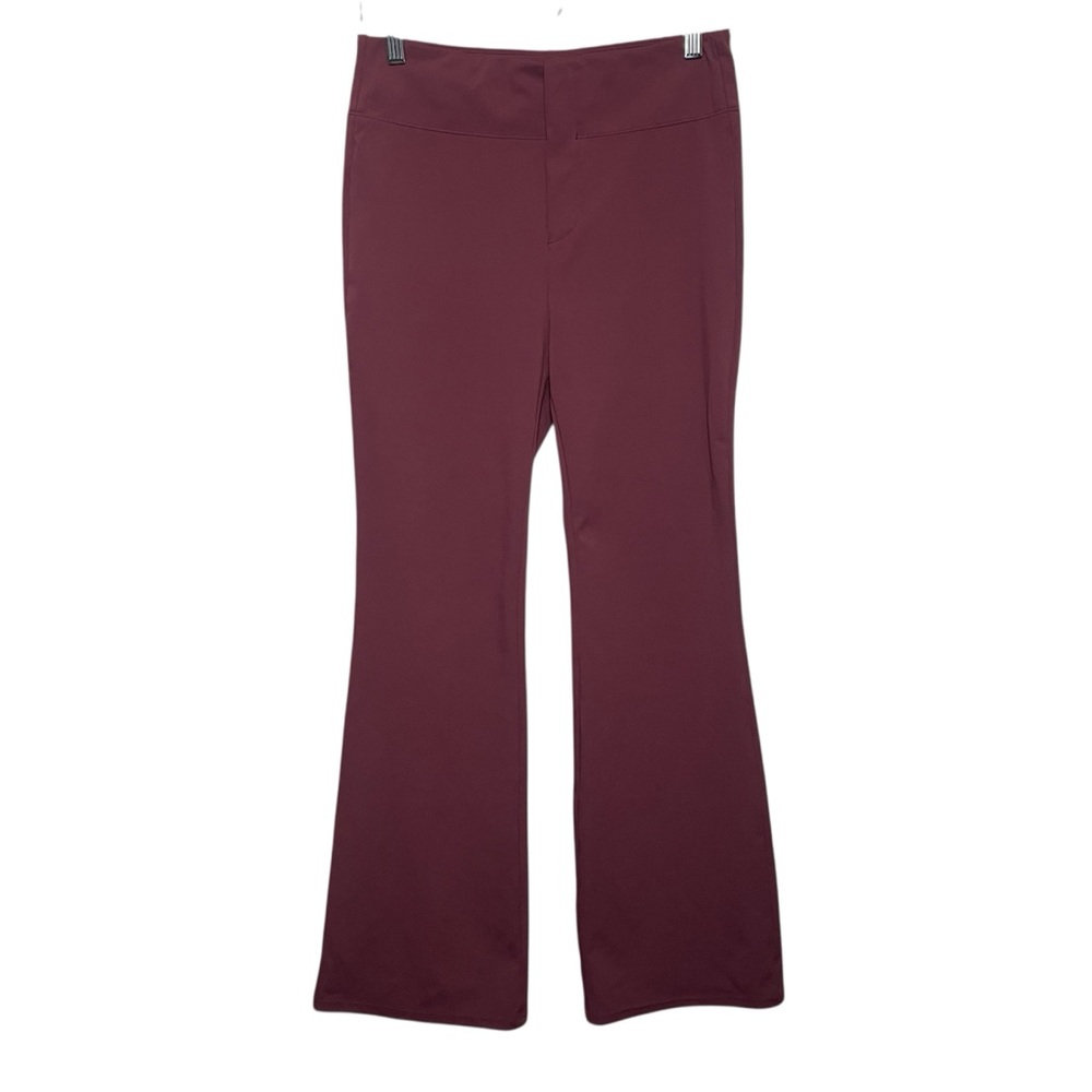 Halara Flex SculptKnit High Waisted Back Pocket Slight Flare Work Pants